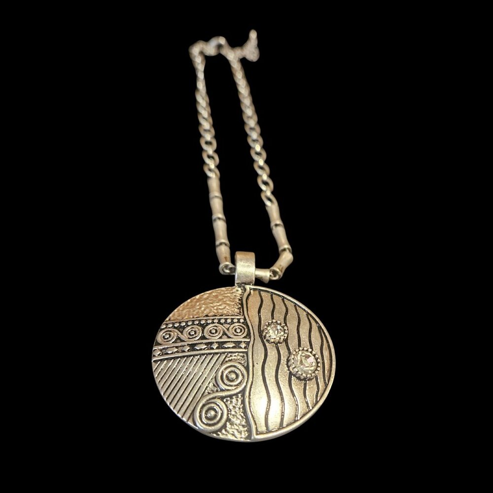 Premiere Designs Tribal Medallion Pendant Necklace